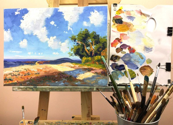 [Школа рисования] Мексиканский пейзаж_0.jpg